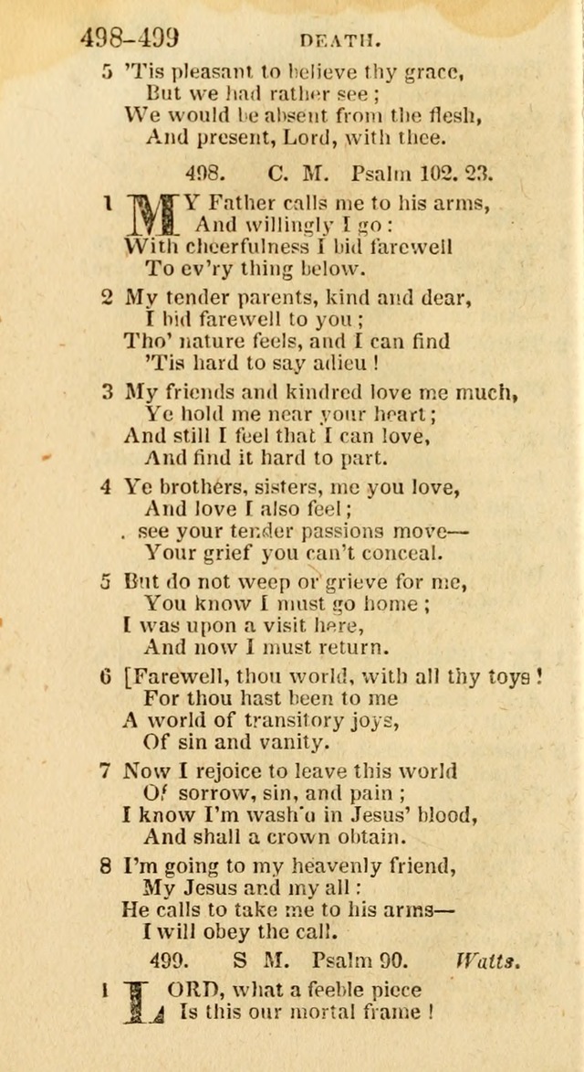 A New Selection of Psalms, Hymns and Spiritual Songs: from the best authors; designed for the use of conference meetings, private circles, and congregations (21st ed. with an appendix) page 266