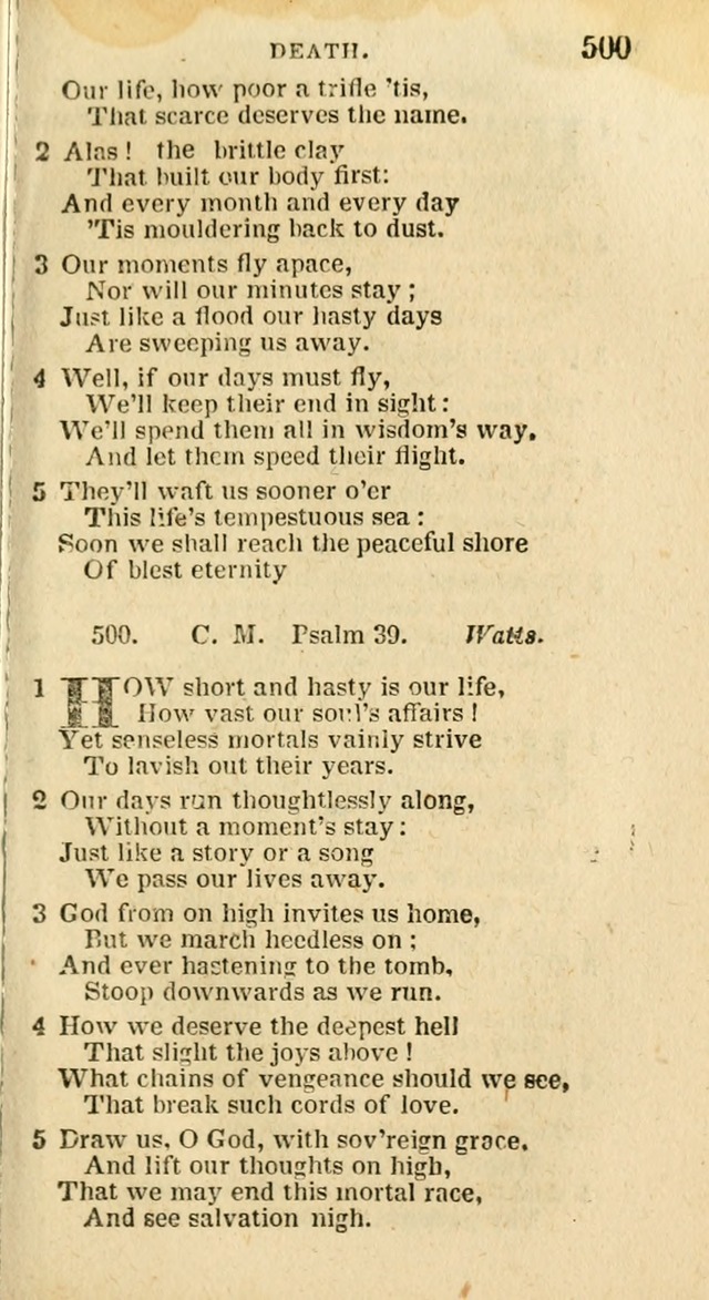 A New Selection of Psalms, Hymns and Spiritual Songs: from the best authors; designed for the use of conference meetings, private circles, and congregations (21st ed. with an appendix) page 267