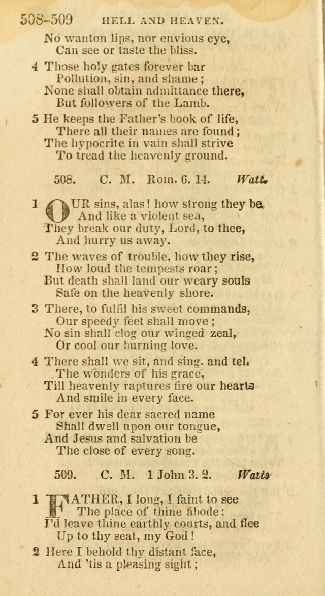 A New Selection of Psalms, Hymns and Spiritual Songs: from the best authors; designed for the use of conference meetings, private circles, and congregations (21st ed. with an appendix) page 272