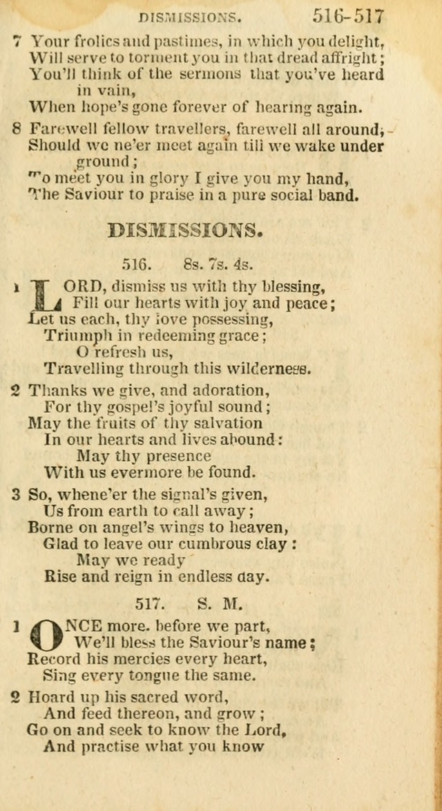 A New Selection of Psalms, Hymns and Spiritual Songs: from the best authors; designed for the use of conference meetings, private circles, and congregations (21st ed. with an appendix) page 277