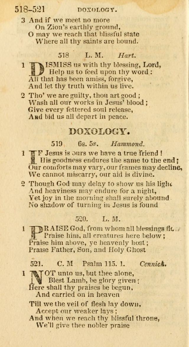 A New Selection of Psalms, Hymns and Spiritual Songs: from the best authors; designed for the use of conference meetings, private circles, and congregations (21st ed. with an appendix) page 278