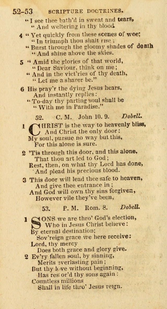 A New Selection of Psalms, Hymns and Spiritual Songs: from the best authors; designed for the use of conference meetings, private circles, and congregations (21st ed. with an appendix) page 28