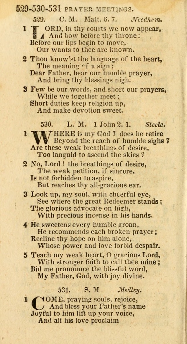 A New Selection of Psalms, Hymns and Spiritual Songs: from the best authors; designed for the use of conference meetings, private circles, and congregations (21st ed. with an appendix) page 280