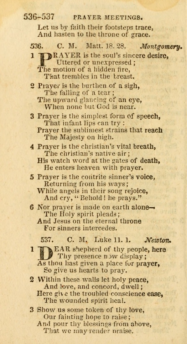 A New Selection of Psalms, Hymns and Spiritual Songs: from the best authors; designed for the use of conference meetings, private circles, and congregations (21st ed. with an appendix) page 284