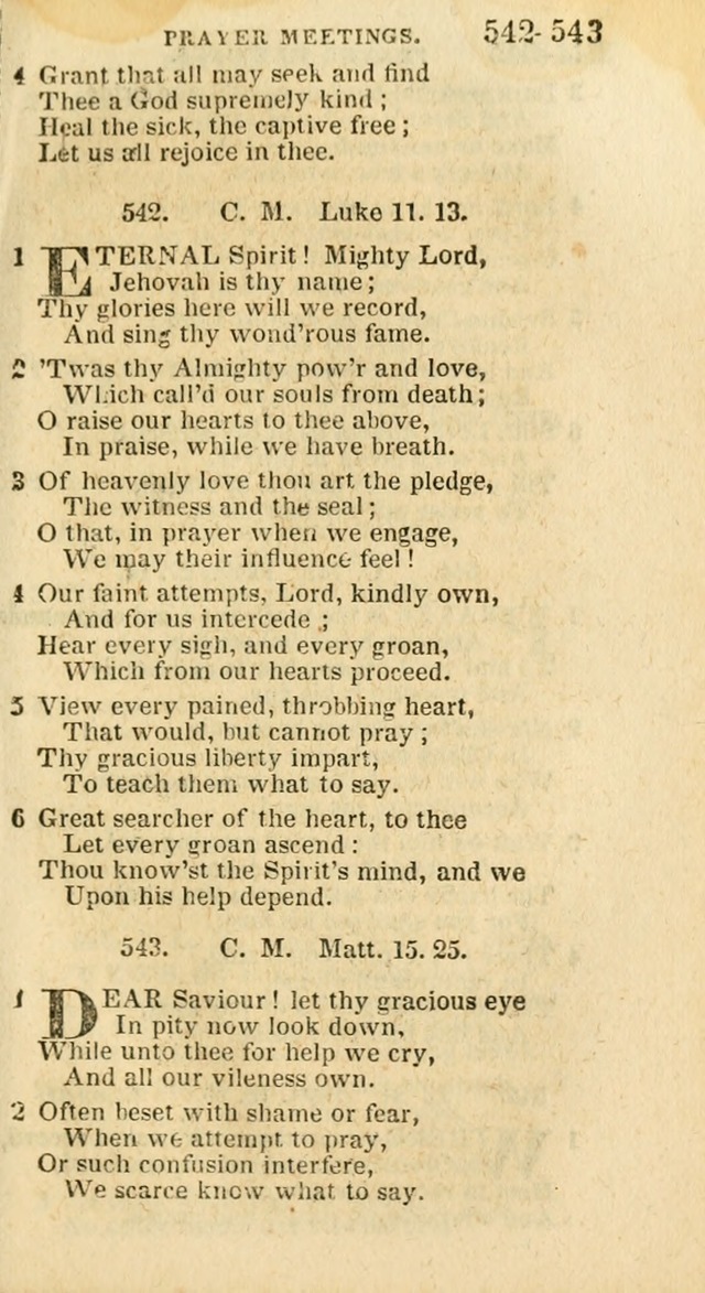 A New Selection of Psalms, Hymns and Spiritual Songs: from the best authors; designed for the use of conference meetings, private circles, and congregations (21st ed. with an appendix) page 287