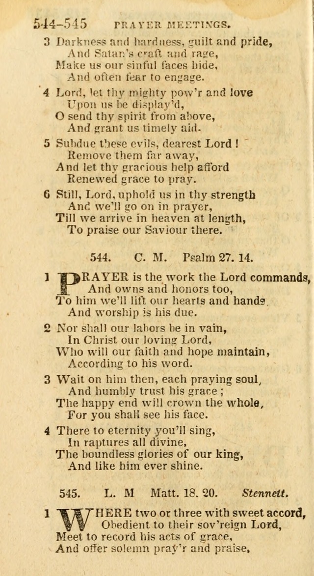 A New Selection of Psalms, Hymns and Spiritual Songs: from the best authors; designed for the use of conference meetings, private circles, and congregations (21st ed. with an appendix) page 288