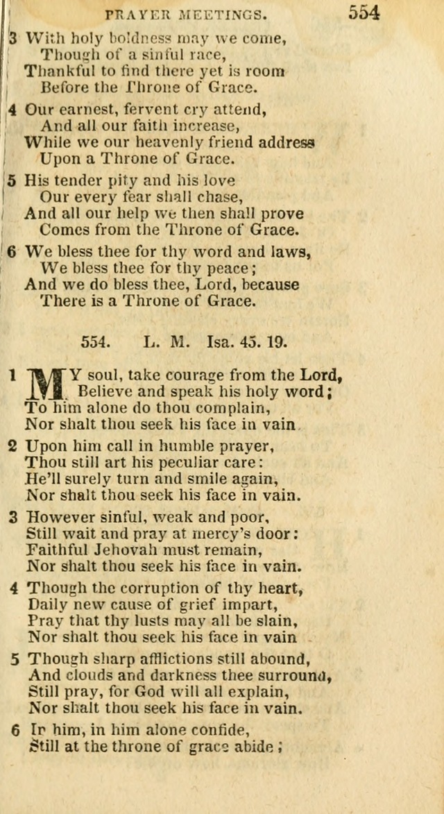 A New Selection of Psalms, Hymns and Spiritual Songs: from the best authors; designed for the use of conference meetings, private circles, and congregations (21st ed. with an appendix) page 293