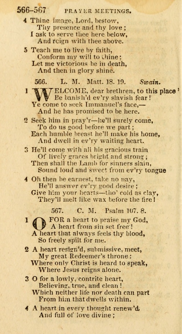 A New Selection of Psalms, Hymns and Spiritual Songs: from the best authors; designed for the use of conference meetings, private circles, and congregations (21st ed. with an appendix) page 300