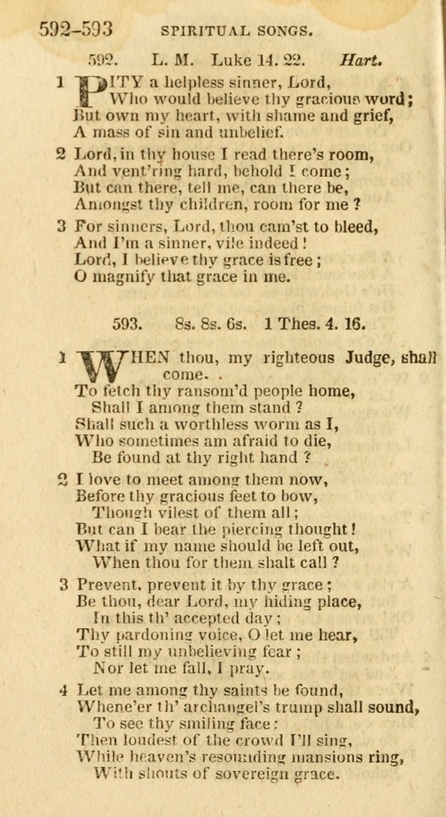 A New Selection of Psalms, Hymns and Spiritual Songs: from the best authors; designed for the use of conference meetings, private circles, and congregations (21st ed. with an appendix) page 316