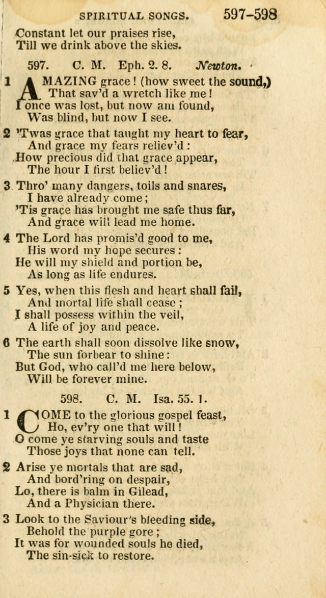 A New Selection of Psalms, Hymns and Spiritual Songs: from the best authors; designed for the use of conference meetings, private circles, and congregations (21st ed. with an appendix) page 319