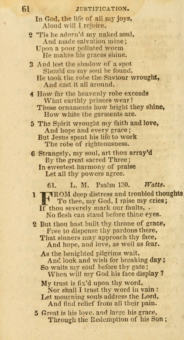 A New Selection of Psalms, Hymns and Spiritual Songs: from the best authors; designed for the use of conference meetings, private circles, and congregations (21st ed. with an appendix) page 32