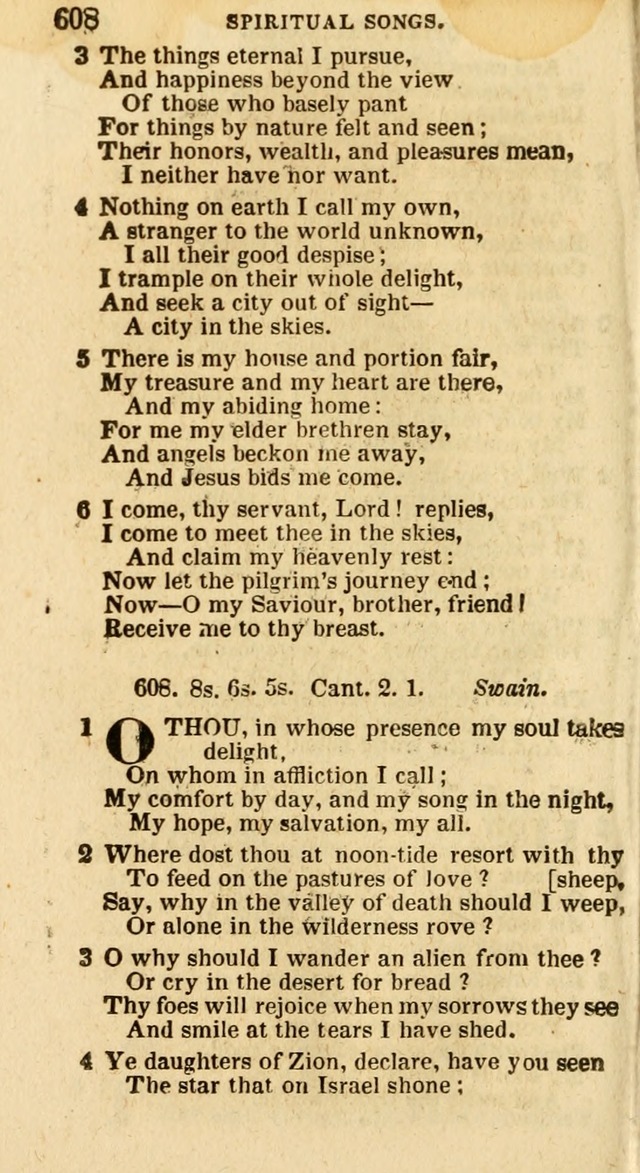 A New Selection of Psalms, Hymns and Spiritual Songs: from the best authors; designed for the use of conference meetings, private circles, and congregations (21st ed. with an appendix) page 328