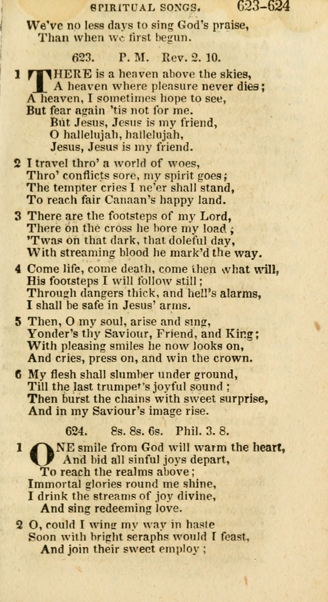 A New Selection of Psalms, Hymns and Spiritual Songs: from the best authors; designed for the use of conference meetings, private circles, and congregations (21st ed. with an appendix) page 341