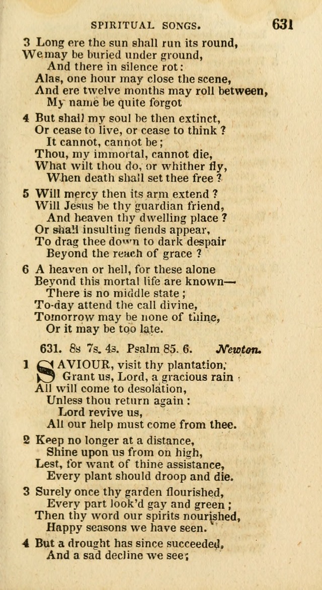 A New Selection of Psalms, Hymns and Spiritual Songs: from the best authors; designed for the use of conference meetings, private circles, and congregations (21st ed. with an appendix) page 347