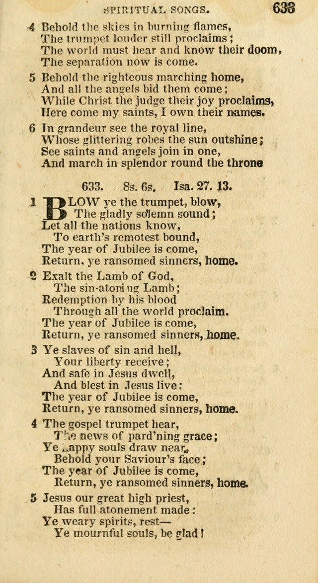 A New Selection of Psalms, Hymns and Spiritual Songs: from the best authors; designed for the use of conference meetings, private circles, and congregations (21st ed. with an appendix) page 349