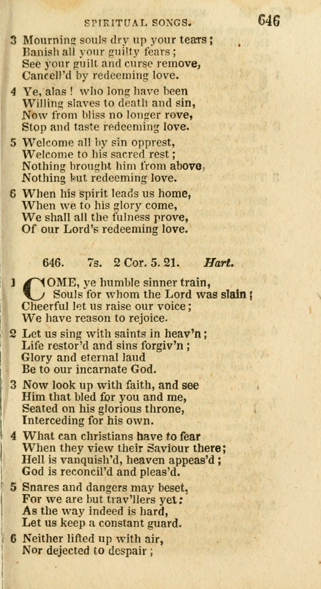 A New Selection of Psalms, Hymns and Spiritual Songs: from the best authors; designed for the use of conference meetings, private circles, and congregations (21st ed. with an appendix) page 359