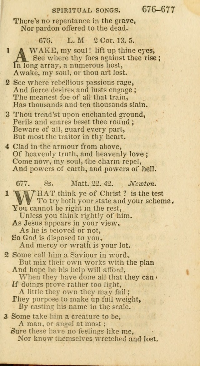 A New Selection of Psalms, Hymns and Spiritual Songs: from the best authors; designed for the use of conference meetings, private circles, and congregations (21st ed. with an appendix) page 383