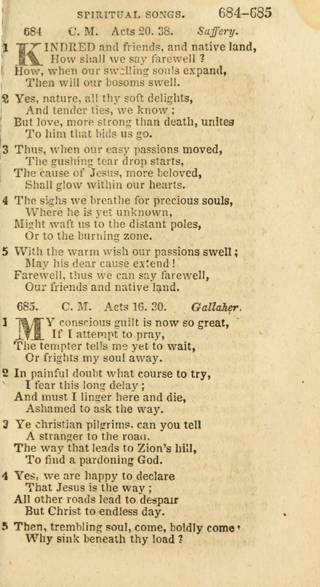 A New Selection of Psalms, Hymns and Spiritual Songs: from the best authors; designed for the use of conference meetings, private circles, and congregations (21st ed. with an appendix) page 387