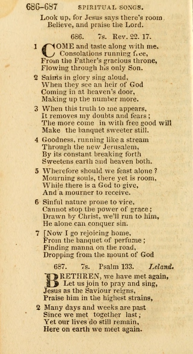 A New Selection of Psalms, Hymns and Spiritual Songs: from the best authors; designed for the use of conference meetings, private circles, and congregations (21st ed. with an appendix) page 388