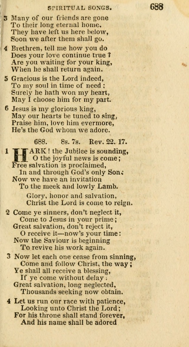 A New Selection of Psalms, Hymns and Spiritual Songs: from the best authors; designed for the use of conference meetings, private circles, and congregations (21st ed. with an appendix) page 389