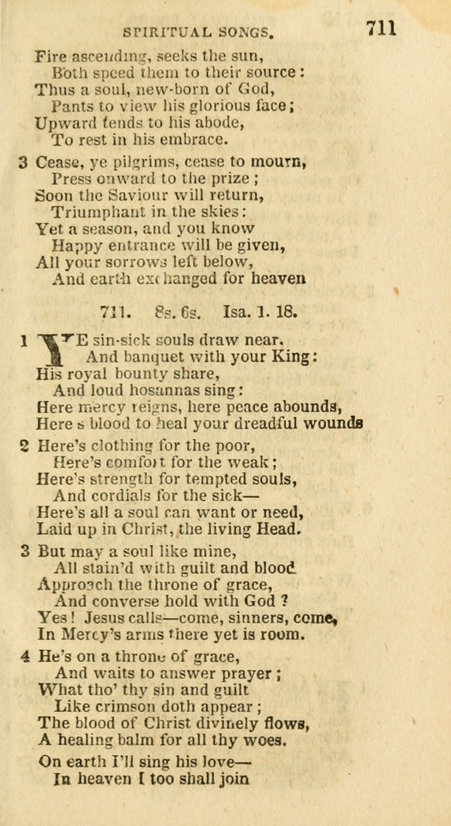 A New Selection of Psalms, Hymns and Spiritual Songs: from the best authors; designed for the use of conference meetings, private circles, and congregations (21st ed. with an appendix) page 405