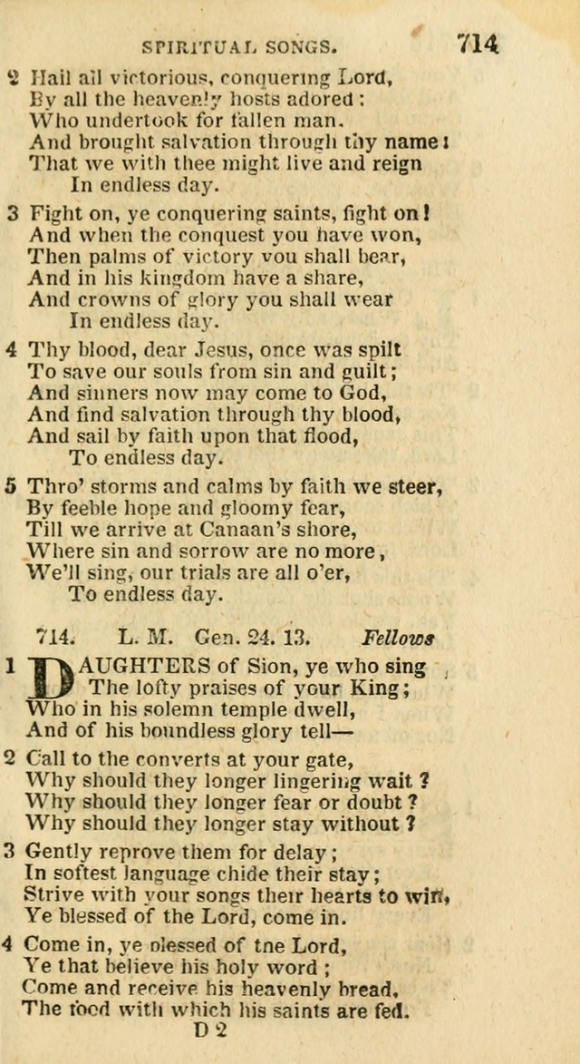 A New Selection of Psalms, Hymns and Spiritual Songs: from the best authors; designed for the use of conference meetings, private circles, and congregations (21st ed. with an appendix) page 407