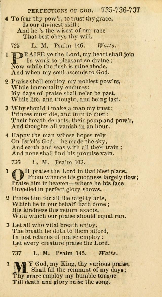 A New Selection of Psalms, Hymns and Spiritual Songs: from the best authors; designed for the use of conference meetings, private circles, and congregations (21st ed. with an appendix) page 419