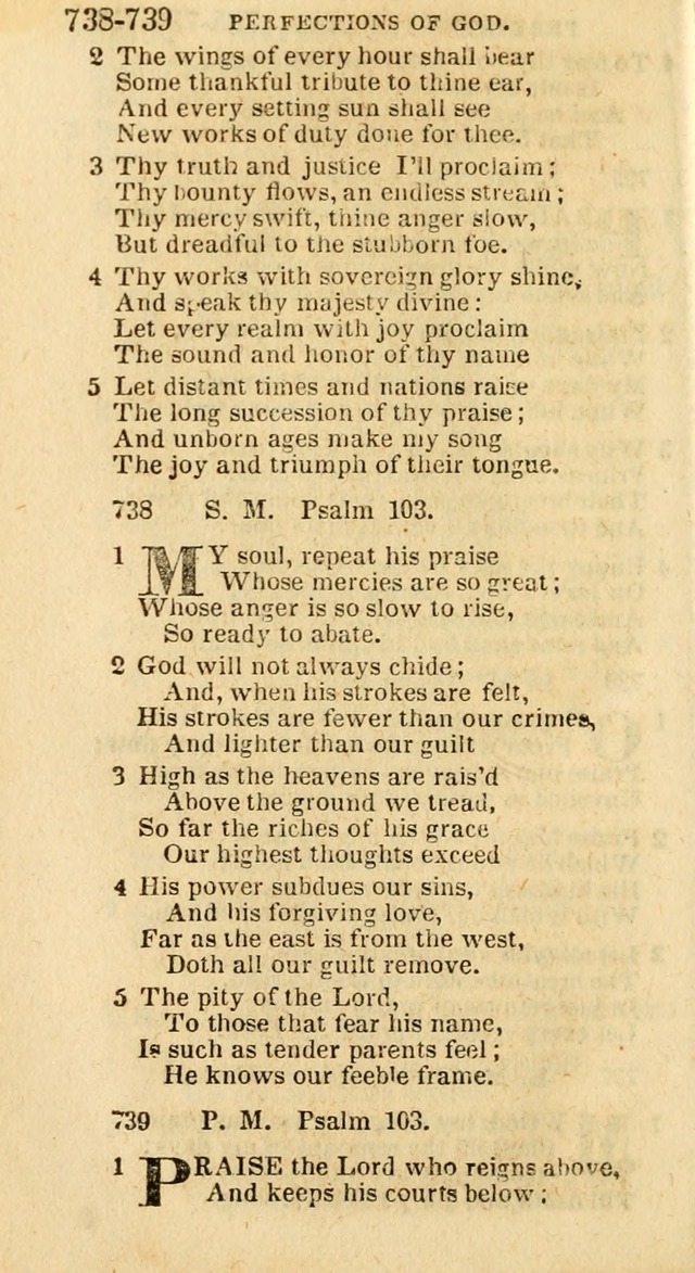 A New Selection of Psalms, Hymns and Spiritual Songs: from the best authors; designed for the use of conference meetings, private circles, and congregations (21st ed. with an appendix) page 420