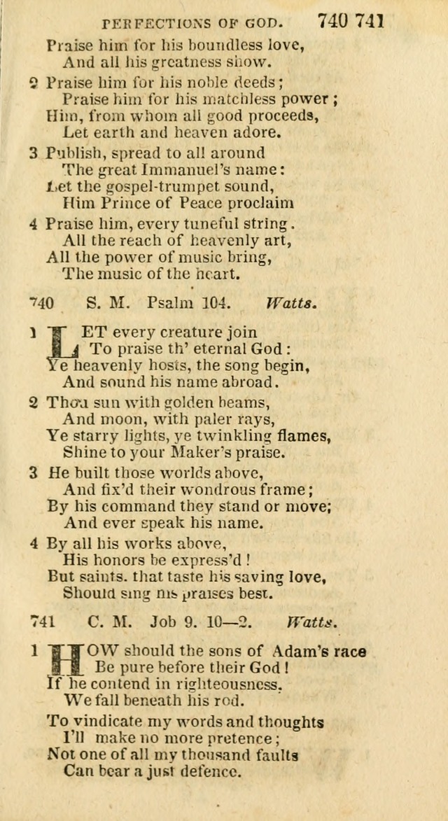 A New Selection of Psalms, Hymns and Spiritual Songs: from the best authors; designed for the use of conference meetings, private circles, and congregations (21st ed. with an appendix) page 421