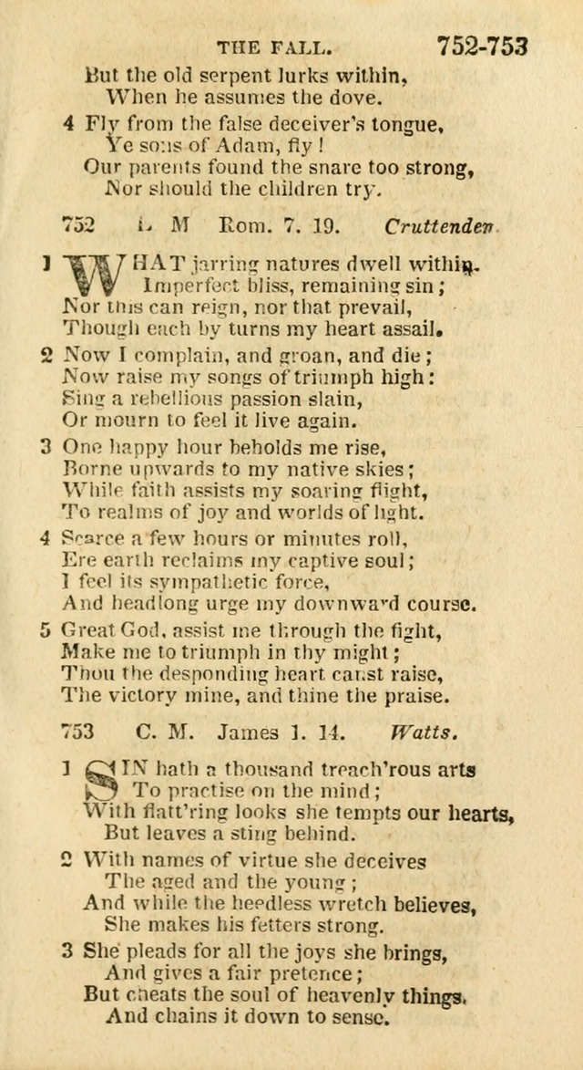 A New Selection of Psalms, Hymns and Spiritual Songs: from the best authors; designed for the use of conference meetings, private circles, and congregations (21st ed. with an appendix) page 427