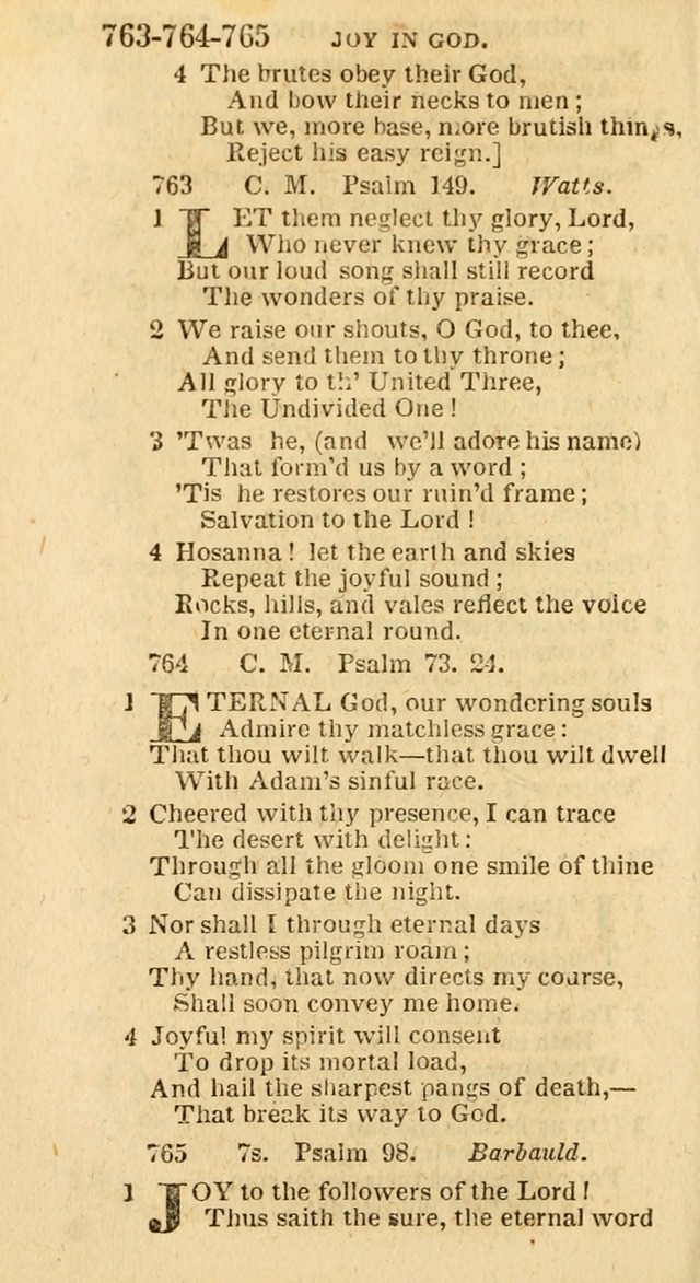 A New Selection of Psalms, Hymns and Spiritual Songs: from the best authors; designed for the use of conference meetings, private circles, and congregations (21st ed. with an appendix) page 432