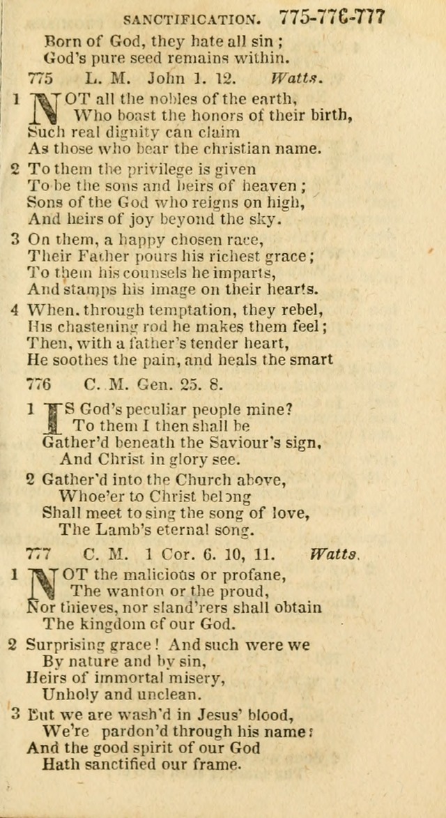 A New Selection of Psalms, Hymns and Spiritual Songs: from the best authors; designed for the use of conference meetings, private circles, and congregations (21st ed. with an appendix) page 437