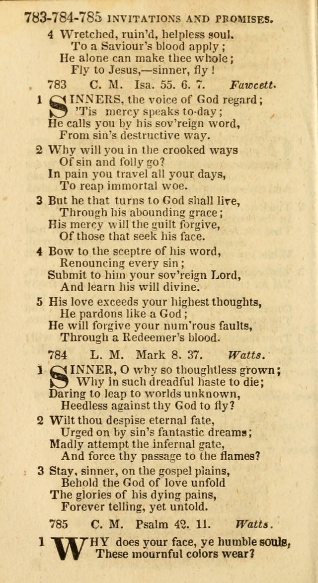 A New Selection of Psalms, Hymns and Spiritual Songs: from the best authors; designed for the use of conference meetings, private circles, and congregations (21st ed. with an appendix) page 440