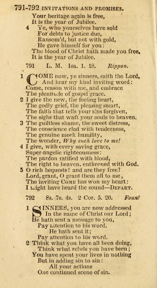 A New Selection of Psalms, Hymns and Spiritual Songs: from the best authors; designed for the use of conference meetings, private circles, and congregations (21st ed. with an appendix) page 444