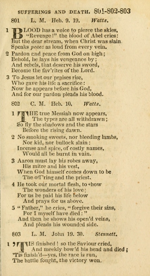 A New Selection of Psalms, Hymns and Spiritual Songs: from the best authors; designed for the use of conference meetings, private circles, and congregations (21st ed. with an appendix) page 449