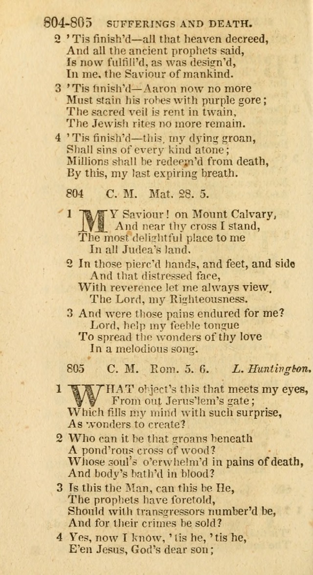 A New Selection of Psalms, Hymns and Spiritual Songs: from the best authors; designed for the use of conference meetings, private circles, and congregations (21st ed. with an appendix) page 450