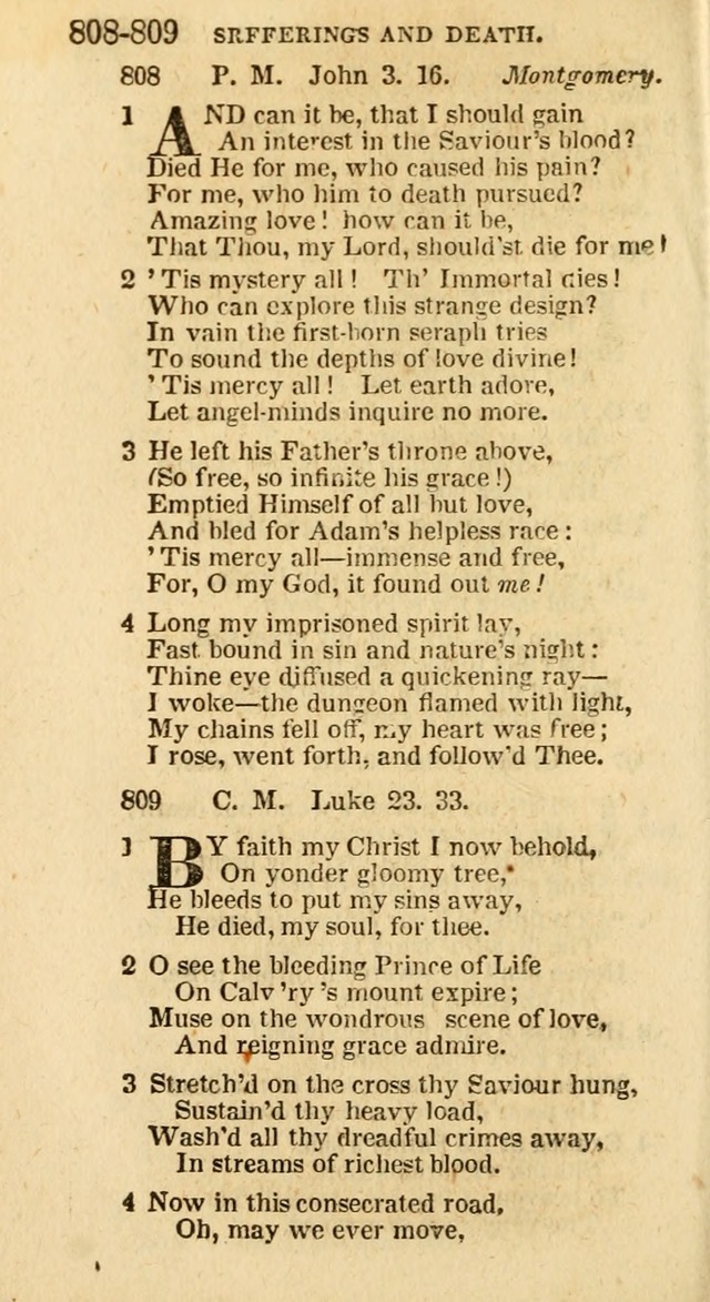 A New Selection of Psalms, Hymns and Spiritual Songs: from the best authors; designed for the use of conference meetings, private circles, and congregations (21st ed. with an appendix) page 452