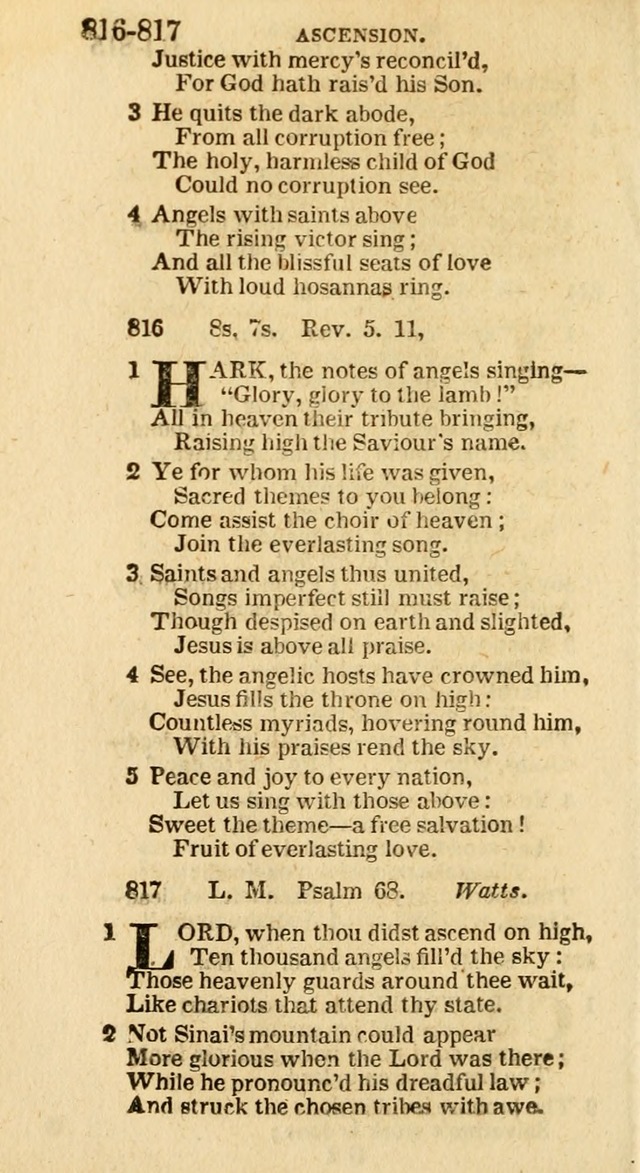 A New Selection of Psalms, Hymns and Spiritual Songs: from the best authors; designed for the use of conference meetings, private circles, and congregations (21st ed. with an appendix) page 456