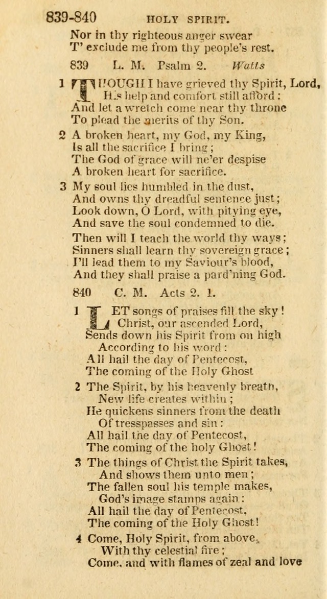 A New Selection of Psalms, Hymns and Spiritual Songs: from the best authors; designed for the use of conference meetings, private circles, and congregations (21st ed. with an appendix) page 468