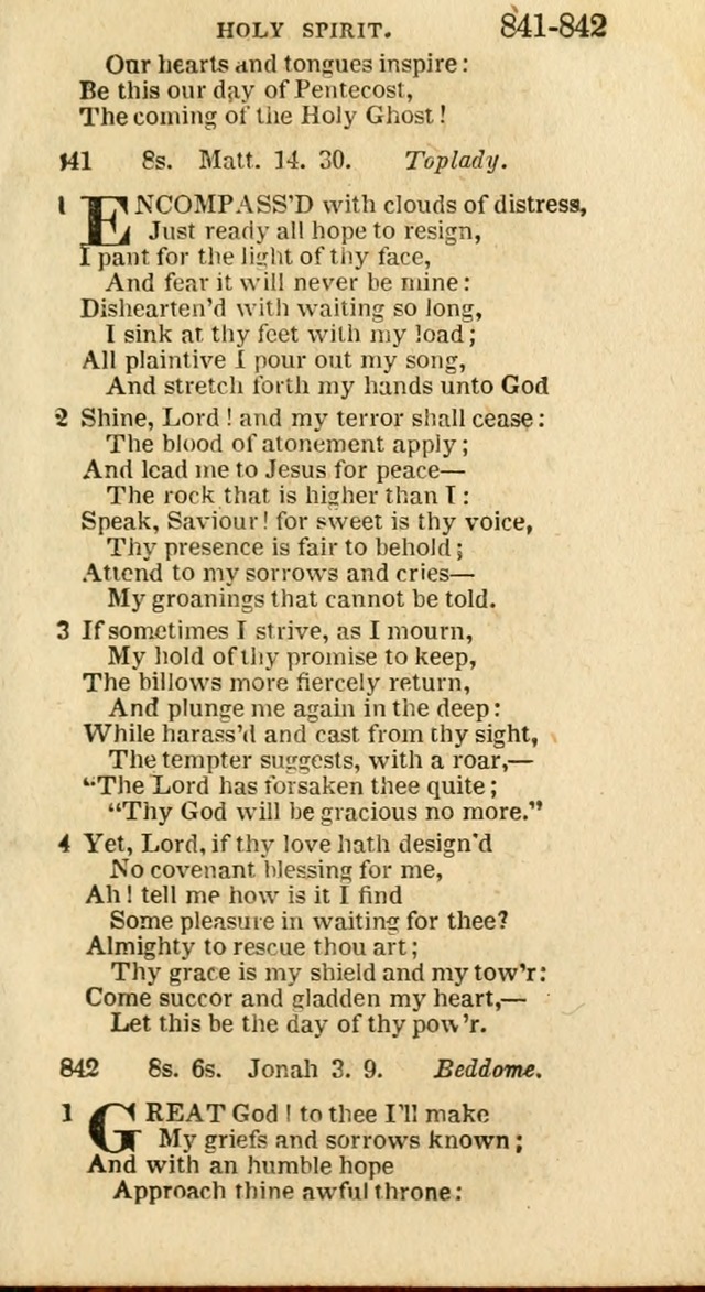 A New Selection of Psalms, Hymns and Spiritual Songs: from the best authors; designed for the use of conference meetings, private circles, and congregations (21st ed. with an appendix) page 469