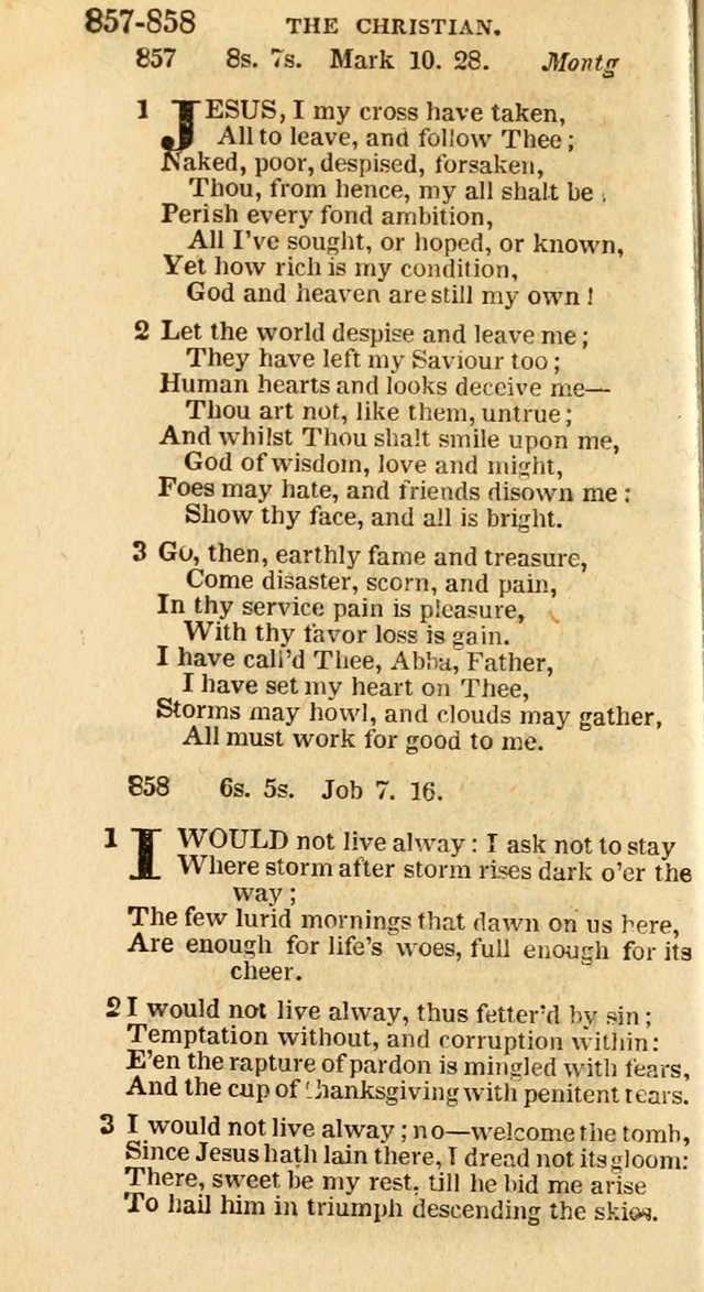 A New Selection of Psalms, Hymns and Spiritual Songs: from the best authors; designed for the use of conference meetings, private circles, and congregations (21st ed. with an appendix) page 478