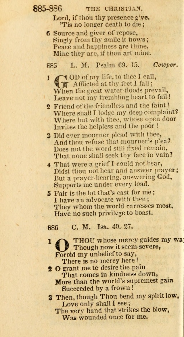 A New Selection of Psalms, Hymns and Spiritual Songs: from the best authors; designed for the use of conference meetings, private circles, and congregations (21st ed. with an appendix) page 492