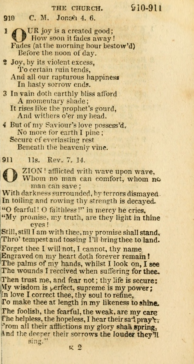 A New Selection of Psalms, Hymns and Spiritual Songs: from the best authors; designed for the use of conference meetings, private circles, and congregations (21st ed. with an appendix) page 503