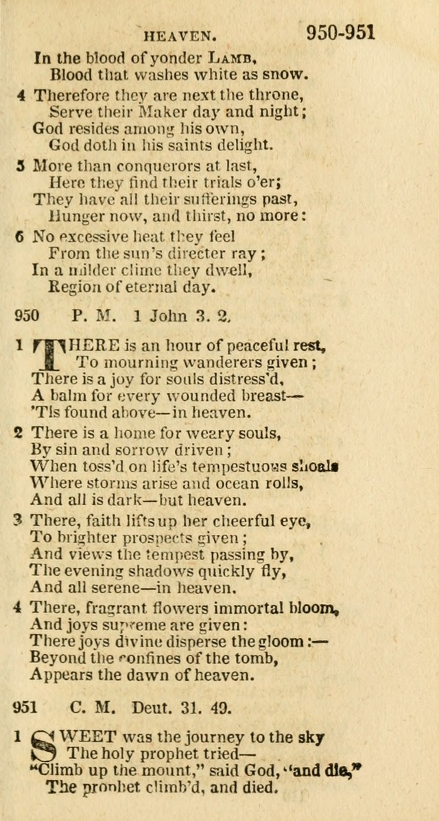 A New Selection of Psalms, Hymns and Spiritual Songs: from the best authors; designed for the use of conference meetings, private circles, and congregations (21st ed. with an appendix) page 521