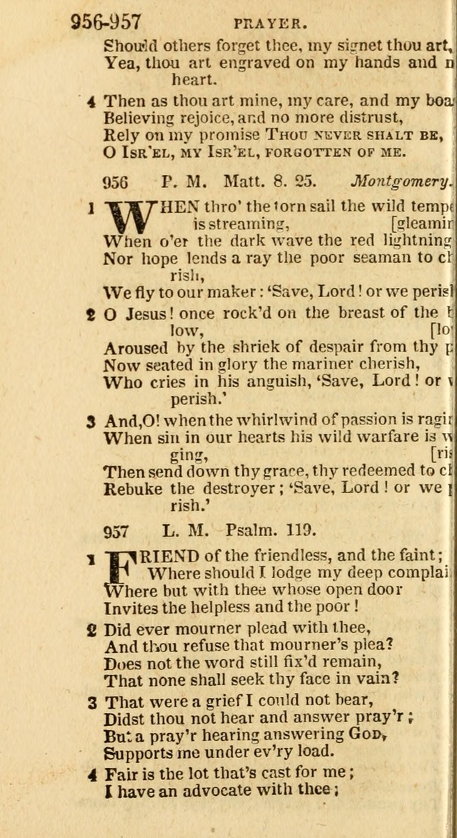 A New Selection of Psalms, Hymns and Spiritual Songs: from the best authors; designed for the use of conference meetings, private circles, and congregations (21st ed. with an appendix) page 524