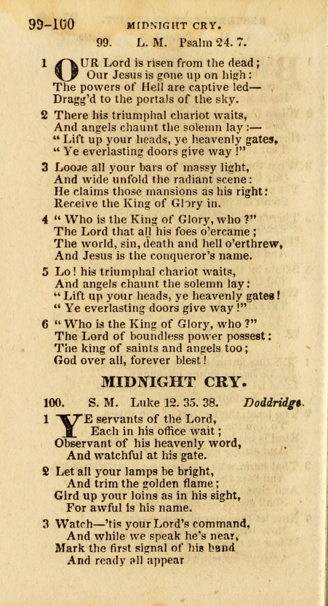 A New Selection of Psalms, Hymns and Spiritual Songs: from the best authors; designed for the use of conference meetings, private circles, and congregations (21st ed. with an appendix) page 54