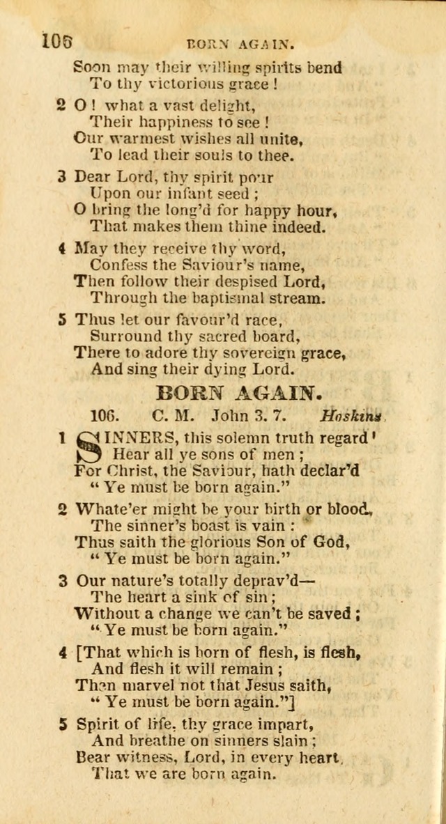 A New Selection of Psalms, Hymns and Spiritual Songs: from the best authors; designed for the use of conference meetings, private circles, and congregations (21st ed. with an appendix) page 58