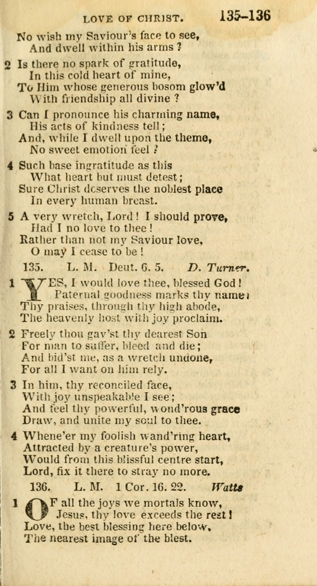 A New Selection of Psalms, Hymns and Spiritual Songs: from the best authors; designed for the use of conference meetings, private circles, and congregations (21st ed. with an appendix) page 75