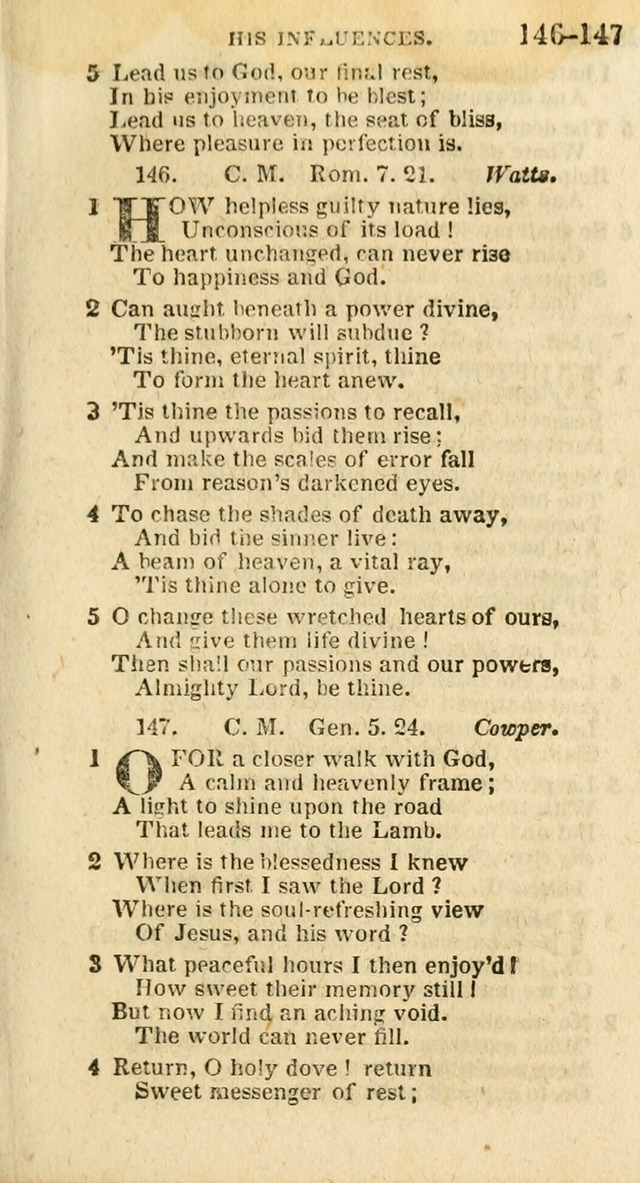 A New Selection of Psalms, Hymns and Spiritual Songs: from the best authors; designed for the use of conference meetings, private circles, and congregations (21st ed. with an appendix) page 81