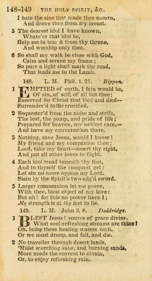 A New Selection of Psalms, Hymns and Spiritual Songs: from the best authors; designed for the use of conference meetings, private circles, and congregations (21st ed. with an appendix) page 82